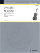 12 SONATAS OP 2 VOL 1 VIOLIN SOLO cover